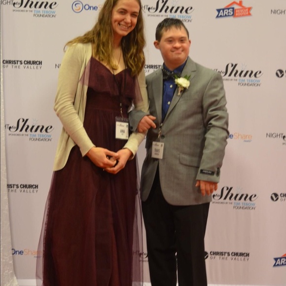 Red Bridesmaid Dress - Picture 4 of 4